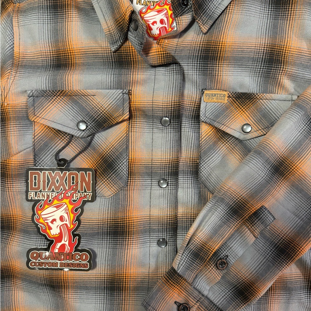 Women’s Dixxon Flannel BIG BORE Custom for Quantico H-D
